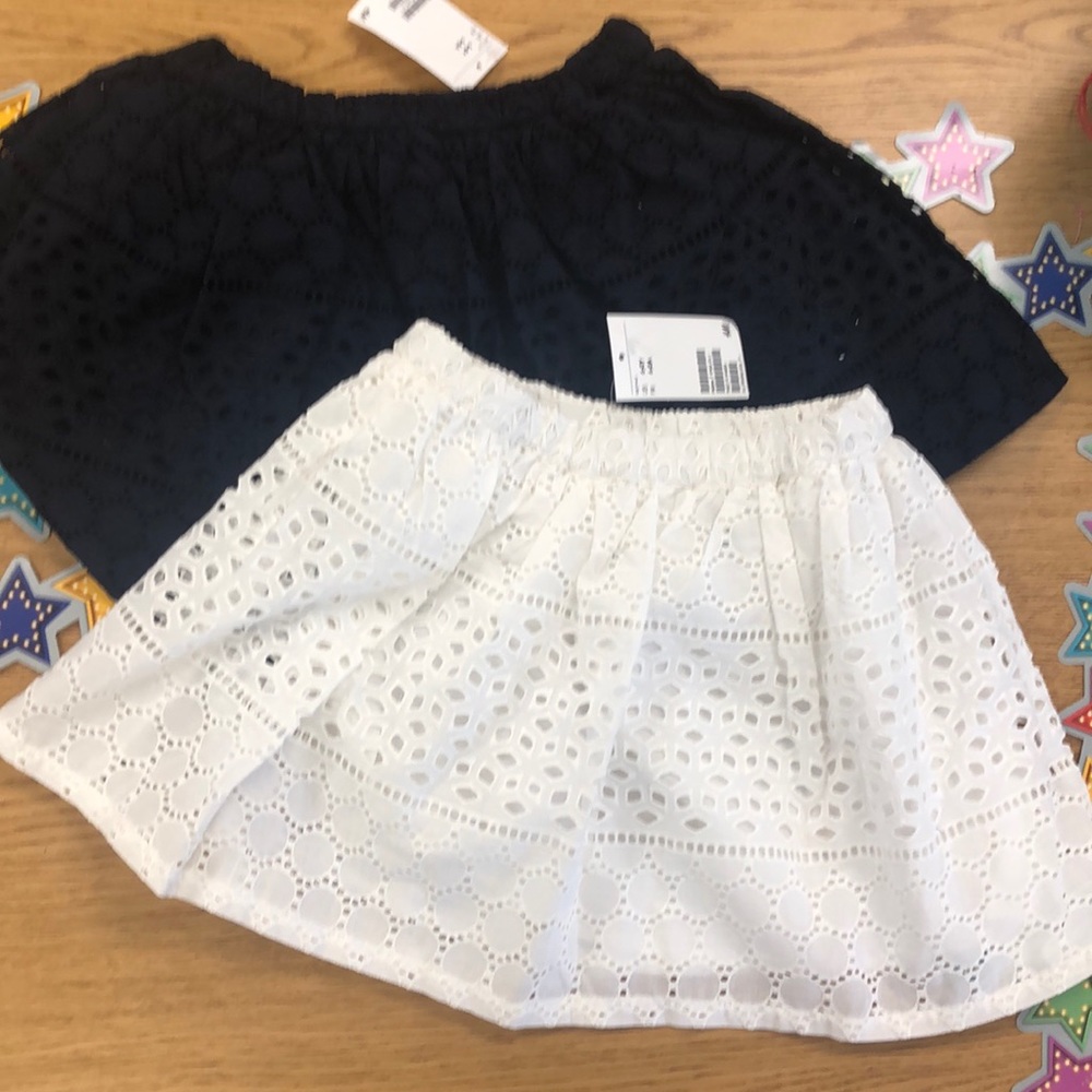 H&M Girls Lace Skirt Bundle (2) Size 6-8